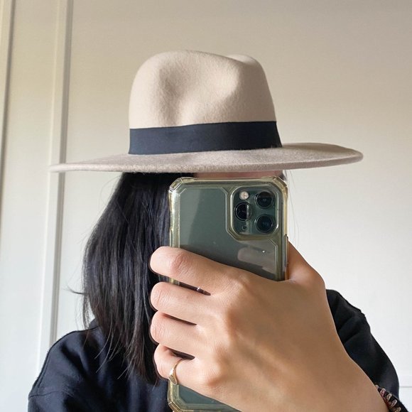 Felt Winter Fedora Hat | S/M - Picture 1 of 12